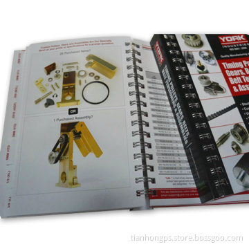 Full Color Yo Book Printing, Cmyk Full Color Wire-O Notebook Printing